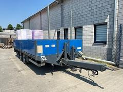 Picture of the Fortuna T 100 10 Ton Equipment Trailer